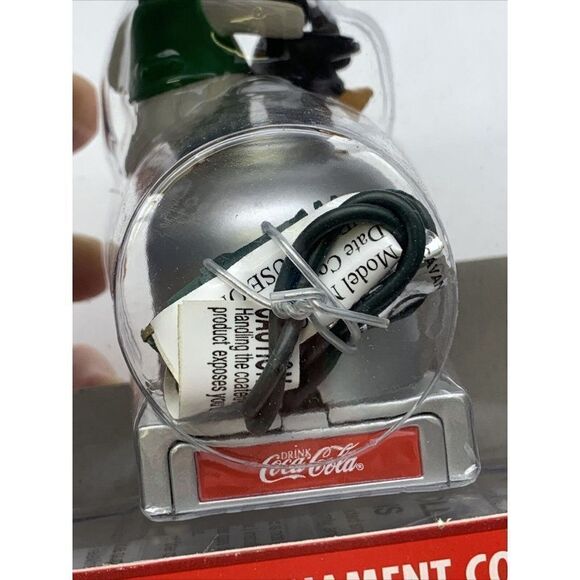 Coca Cola Illuminated Ornament Collection NOS - Picture 7 of 9